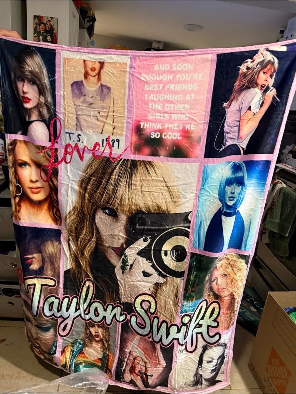 Taylor Swift Fleece Blanket